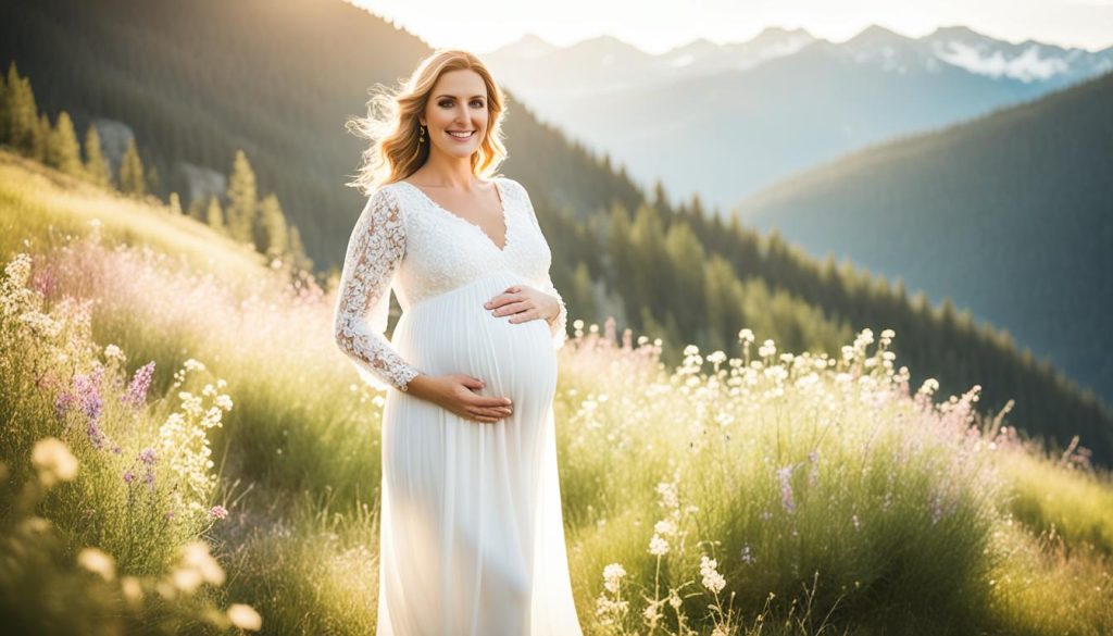 maternity photoshoot dress