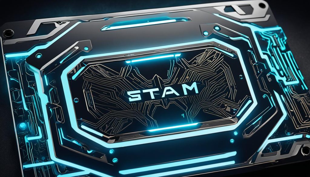 Steam Deck backplate