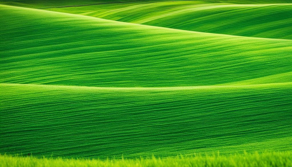 field of greens