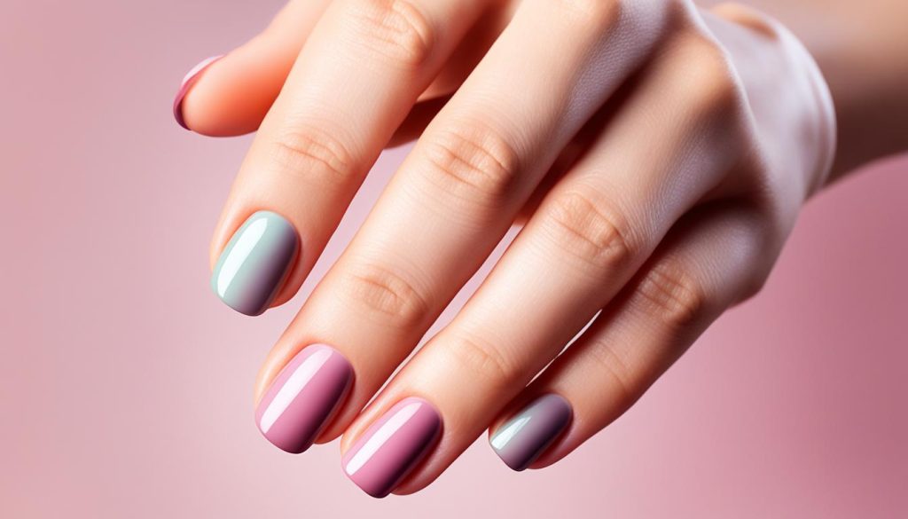 glazed donut nails