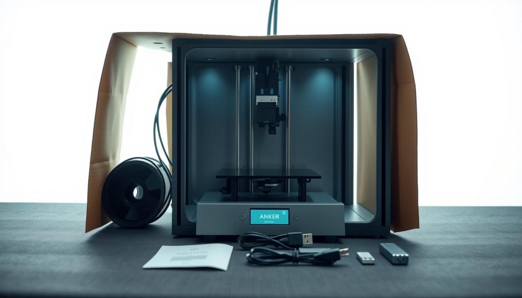 AnkerMake unboxing process