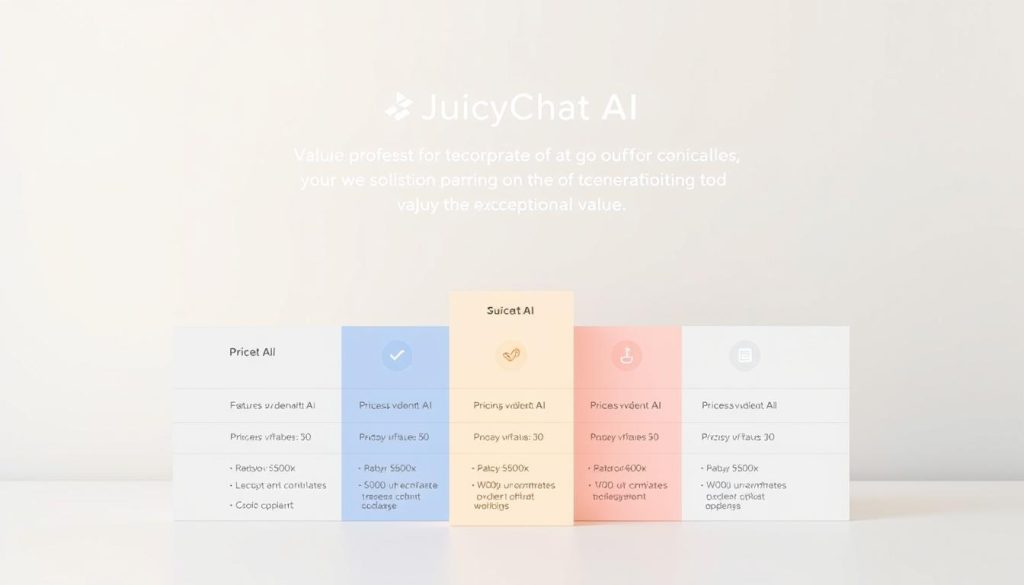 JuicyChat AI pricing comparison