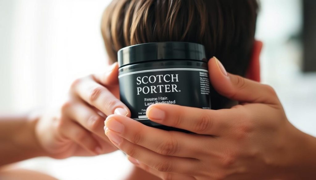 Scotch Porter hair care results