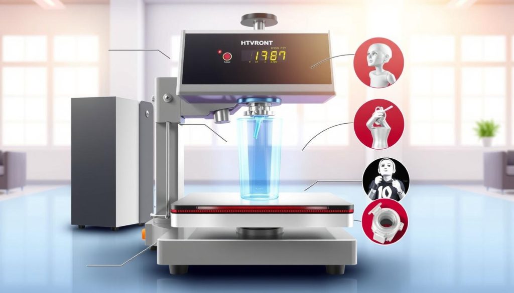 HTVRONT tumbler heat press machine