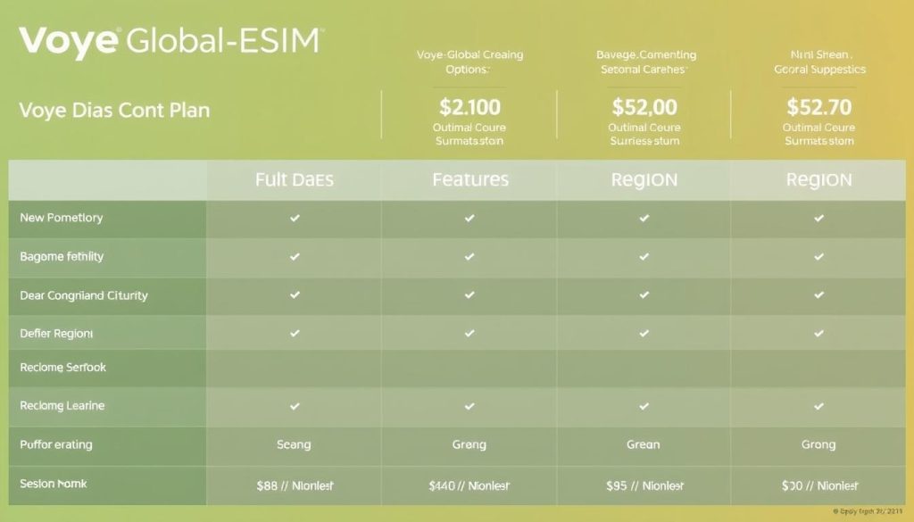 Image of Voye Global eSIM plans