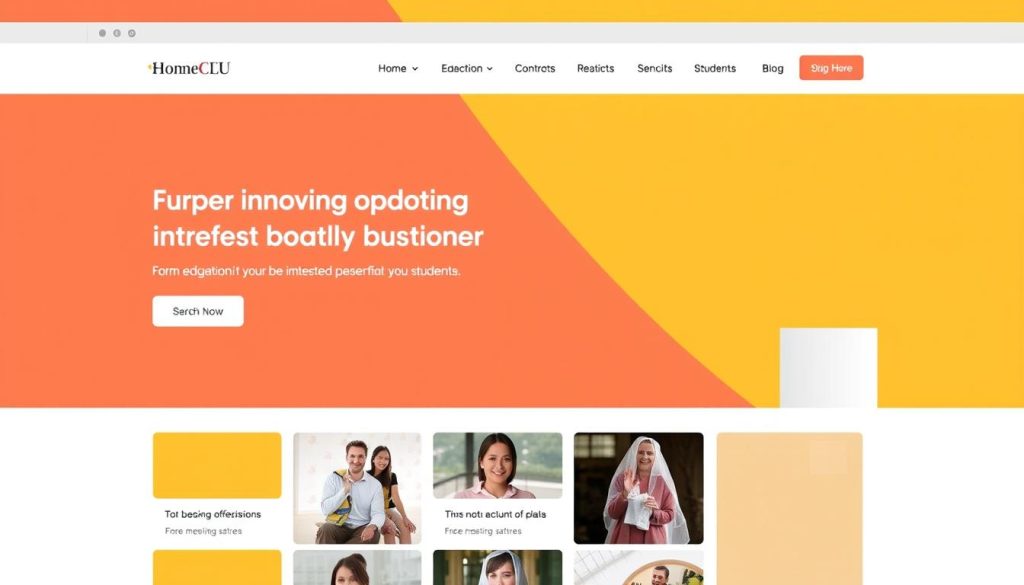 Image of the new HomeCEU website homepage