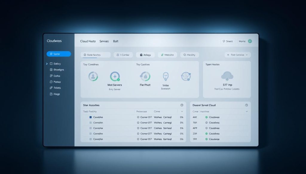 cloud hosting control panel