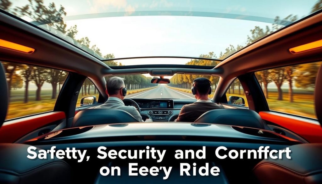 safety security and comfort on every ride