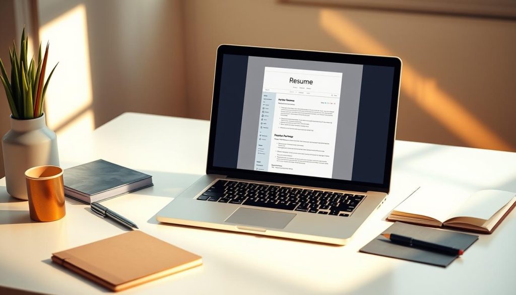 creating a resume