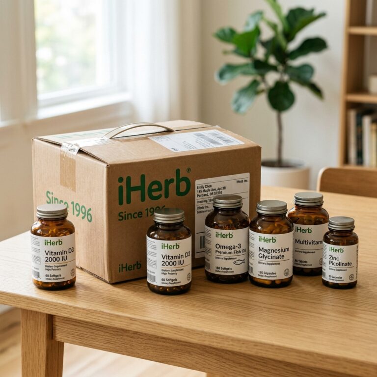 iHerb shopping review image