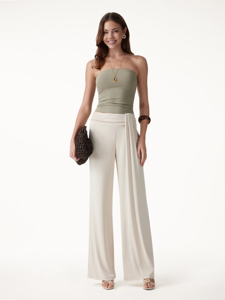 OGLmove Mid-Rise Relaxed Wide-Leg Lounge Pants travel outfit photo