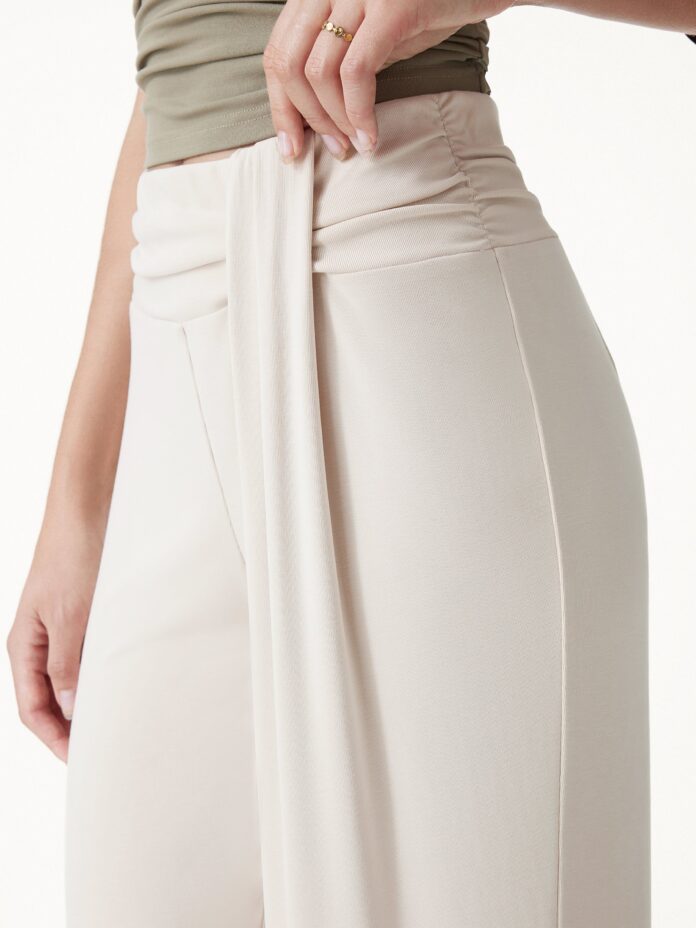 OGLmove relaxed wide-leg lounge pants fit detail official photo