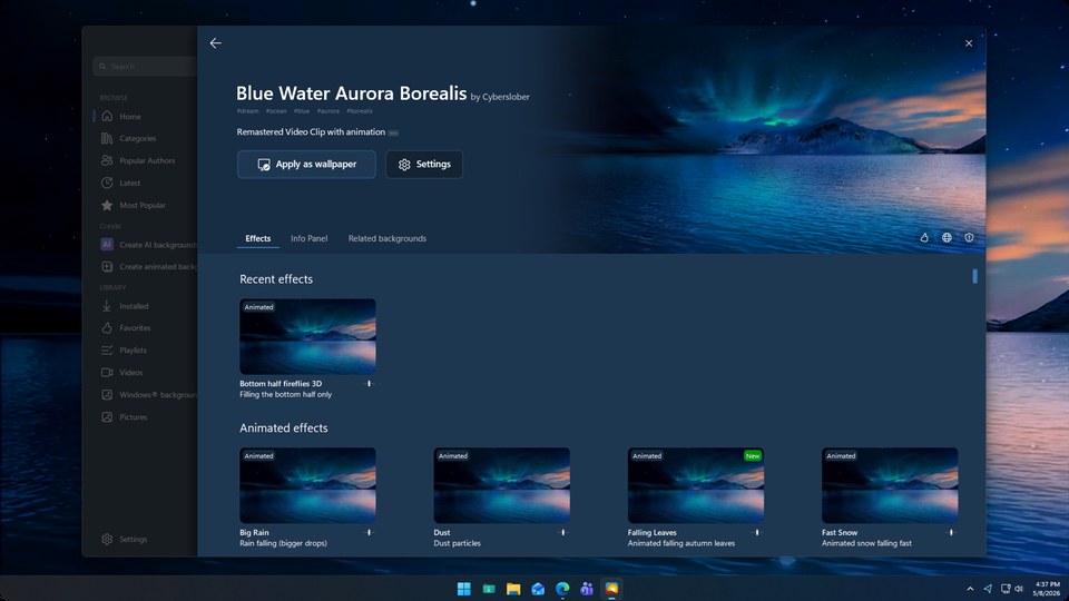 Stardock DeskScapes review